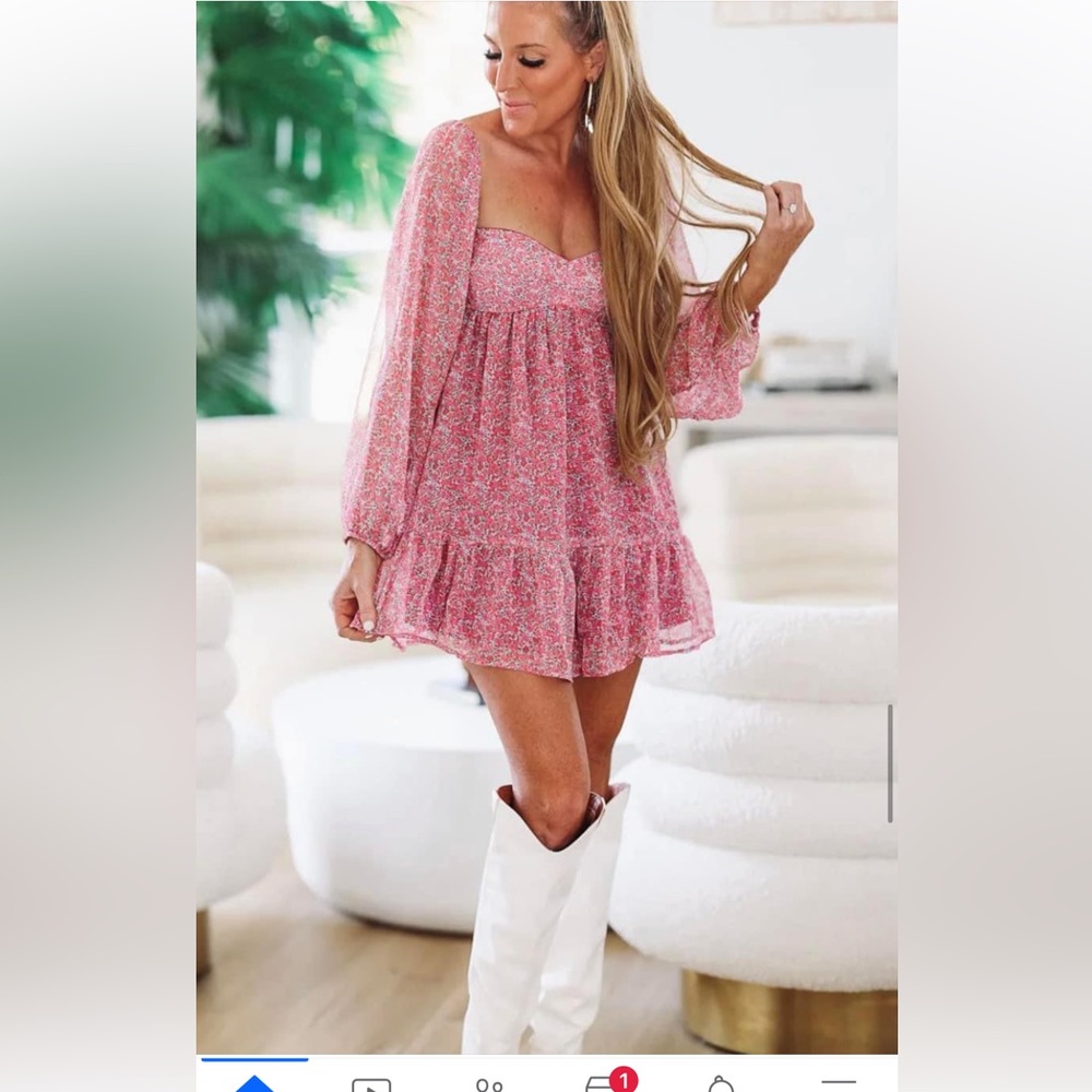 Small floral dress